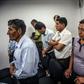 Retired Peruvian military officers appear in court to face charges of rape
