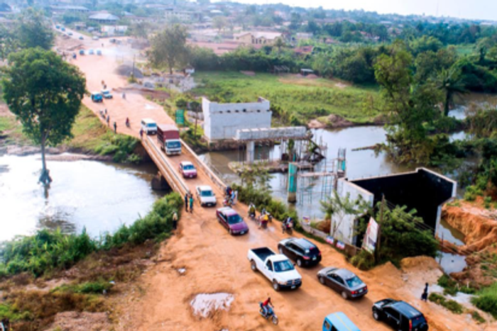 Construction of Ojutu Bridge in Ilobu Osun State [vanguardngr]