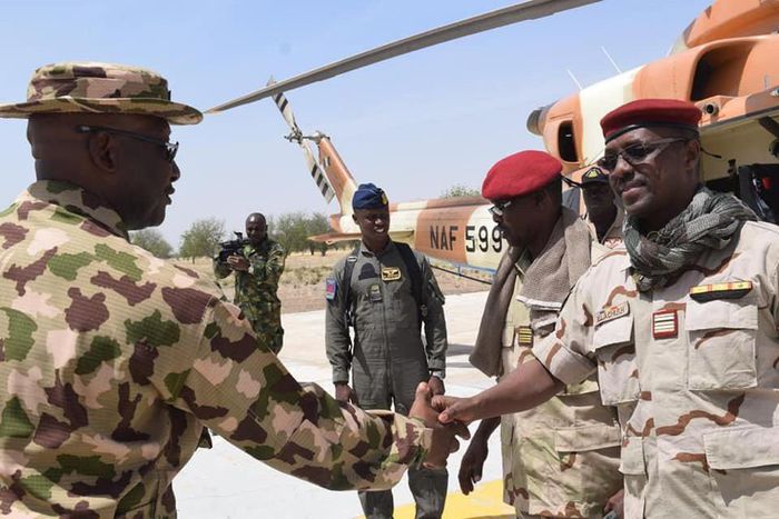 Nigerian Air Force officers [Twitter/@NigAirForce]