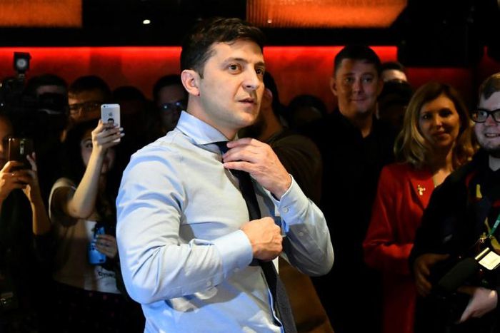 Volodymyr Zelensky is well known for playing the president in a popular TV series