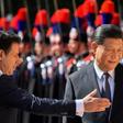 Italy’s Prime Minister Giuseppe Conte welcomes Chinese President Xi Jinping, who has wooed the Group of Seven nation into China's Silk Road infrastructure mega-project