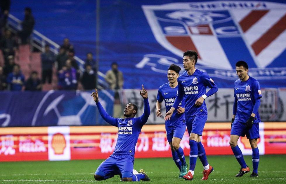 Odion Ighalo (Twitter / Shanghai Shenhua)