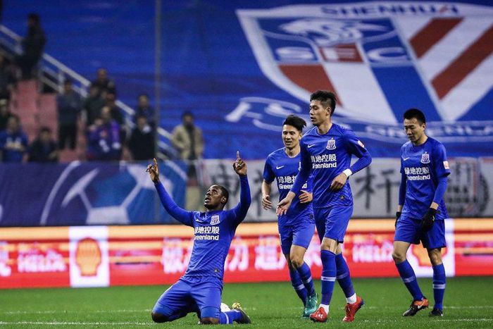 Odion Ighalo (Twitter / Shanghai Shenhua)
