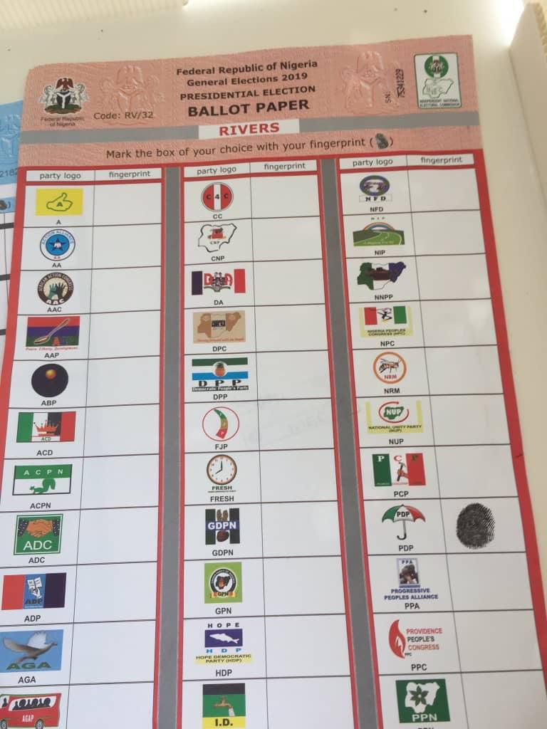 The colours of the Peoples Coalition Party (PCP) and the main opposition Peoples Democratic Party (PDP) were too obviously similar on the ballot paper that many believe it's the only reason the new party, registered in August 2018, finished third in th...