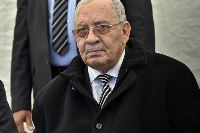 Algerian armed forces chief of staff General Ahmed Gaid Salah is seen in a file picture taken on February 6, 2019