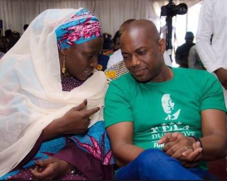 Fela Durotoye and running mate,  Khadijah Abdullahi-Iya