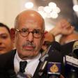 Egypt's Constitution Party, founded by former head of the UN nuclear watchdog Mohamed ElBaradei (pictured November 2012), declared its "categorical" rejection to changes that would allow Abdel Fatteh al-Sisi to stay in power once his second term ends
