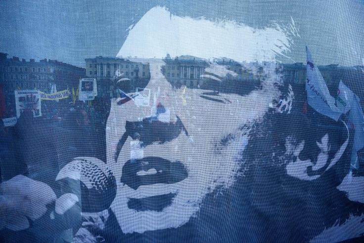 Thousands of Russians marched in memory of Kremlin critic Boris Nemtsov who was gunned down four years ago in Moscow