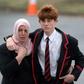 Hundreds of mourners attended the funeral of victims 14-year-old Sayyad Milne and 24-year-old Tariq Omar