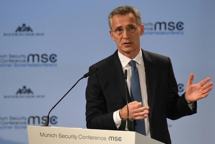 NATO Secretary General Jens Stoltenberg, seen in a file image, has been invited to address the US Congress