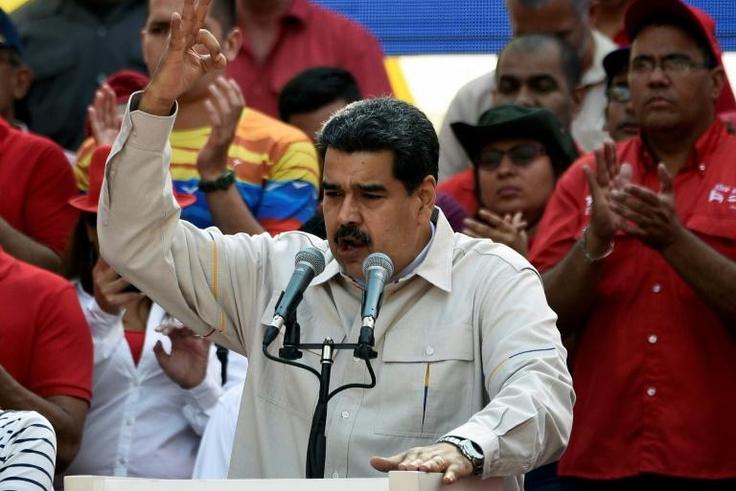 Venezuela's President Nicolas Maduro has blamed the country's problems on US sanctions