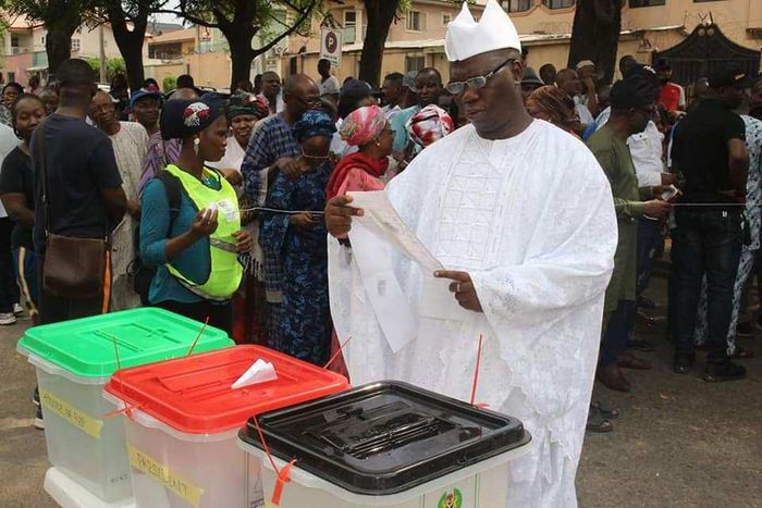 Aare Gani Adams casts his vote, says, election peaceful
