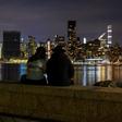 In New York, the Empire State Building and the headquarters of the United Nations both fell dark for Earth Hour