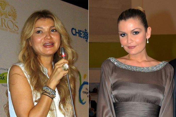 Gulnara Karimova (L) has reportedly been under house arrest since 2014 after publicly feuding with her mother and her younger sister Lola (R)