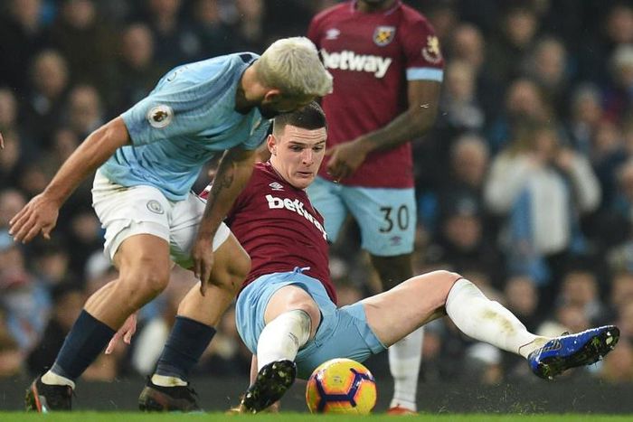 Declan Rice (right) received his first England call-up on Wednesday after switching allegiance from Ireland