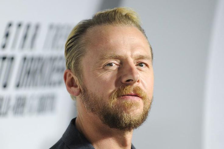 SImon Pegg Looks Ripped as Hell for His Next Movie