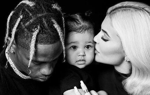 Kylie Jenner with boyfriend, Travis Scott who she has reportedly accused of cheating [Instagram/KylieJenner]