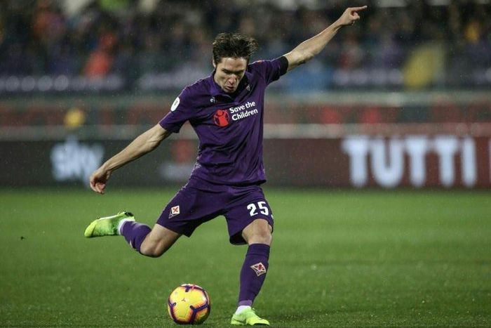 Federico Chiesa has scored 12 goals for Fiorentina in the league and Coppa Italia this season