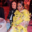 Naomi Campbell attends a gala in Qatar wearing Valentino SS19 couture [Credit: Instagram/ uzbfashion]