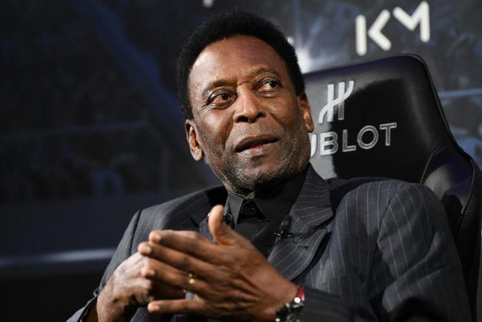 Pele fell ill after attending this promotional event in Paris