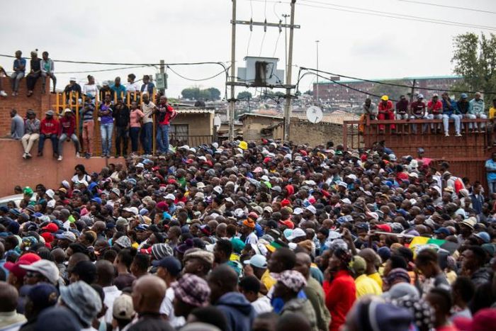Rallies are taking place across South Africa ahead of national elections on May 8
