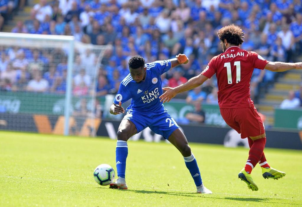 Wilfred Ndidi and Mohamed Salah