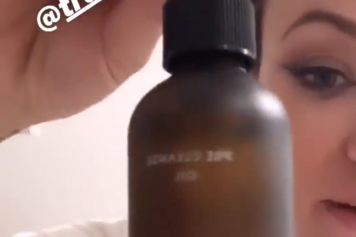 Olivia Wilde Double Cleanses Her Face On Instagram