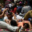 The caravan formed after an appeal on social media