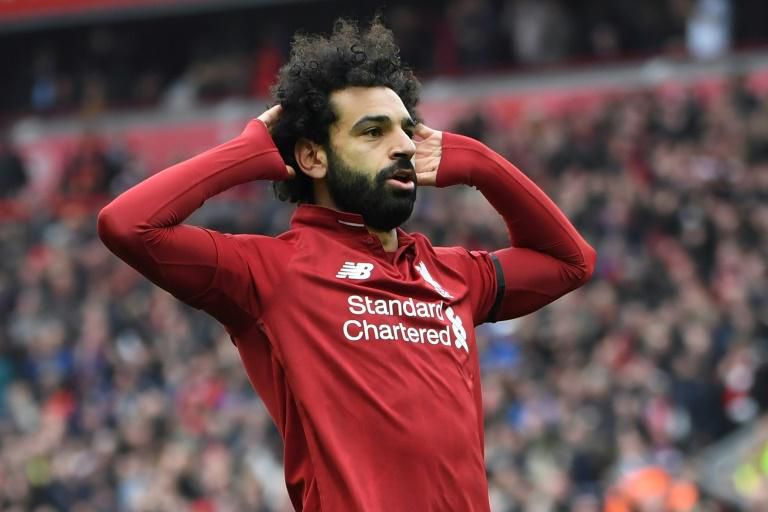 Silencing the critics: Mohamed Salah scored a stunning goal as Liverpool beat Chelsea 2-0