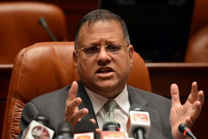 Former Sri Lanka central bank governor Arjuna Mahendran is wanted by Colombo to face charges related to a $74 million insider trading scandal