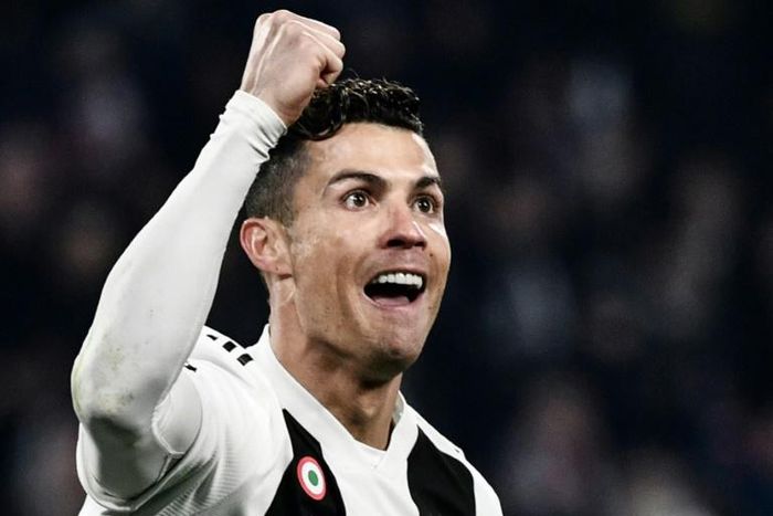 "That's what I'm here for," said Cristiano Ronaldo after his eighth Champions League hat-trick.
