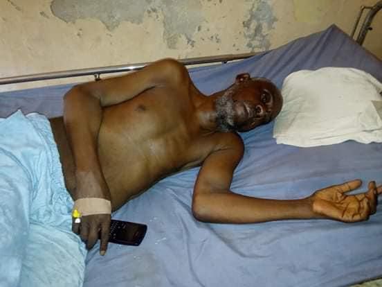 Eddie Ugbomah is currently bedridden in a private hospital in the outskirts of Badary [Facebook/Eddie Ugbomah]