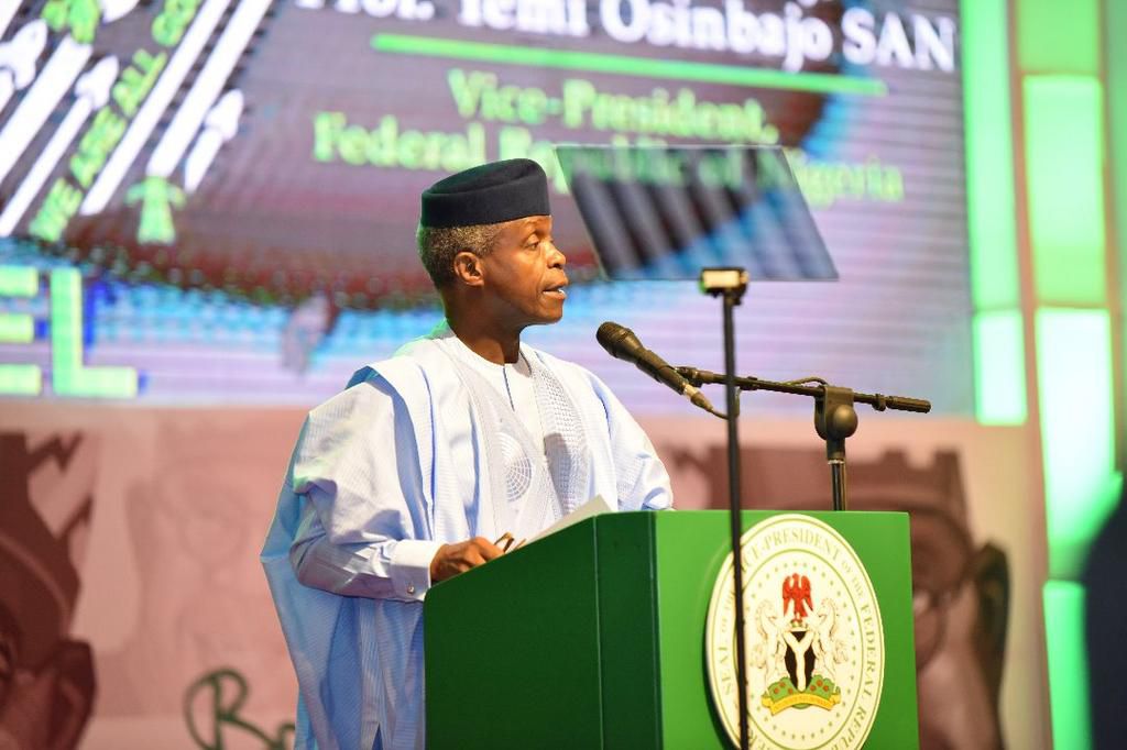 Osinbajo says Tinubu's political trajectory has just begun