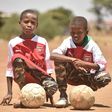 Kenyan herdboys [Twitter/Mesut Ozil]