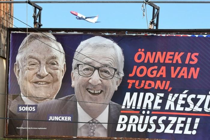 Hungary will end a controversial poster campaign, which the European Commission called "at worst downright factually incorrect, or at best highly misleading"