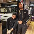 Drake and Anthony Joshua (Instagram/champagnepapi)