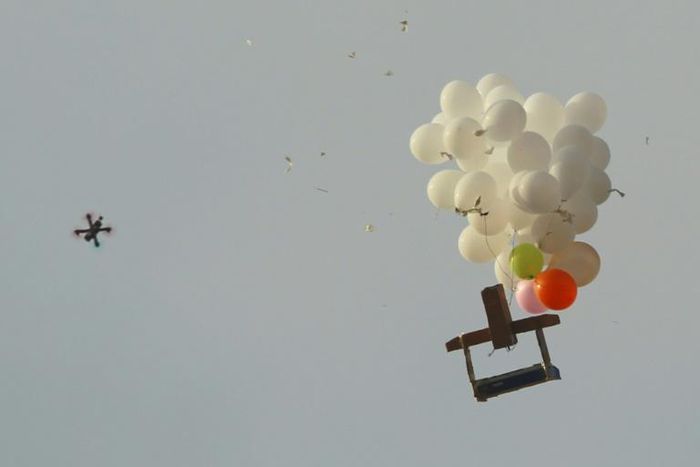 Palestinians in Gaza have for months sporadically launched balloons with incendiary and explosive devices at southern Israel