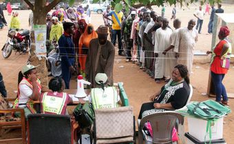 Nigerian electorates casting their votes/thenationonlineng
