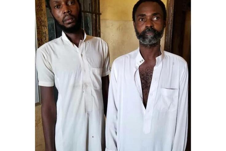 The suspects killed their brother-In-law after he refused to allow them use his  varanda for their church activities.