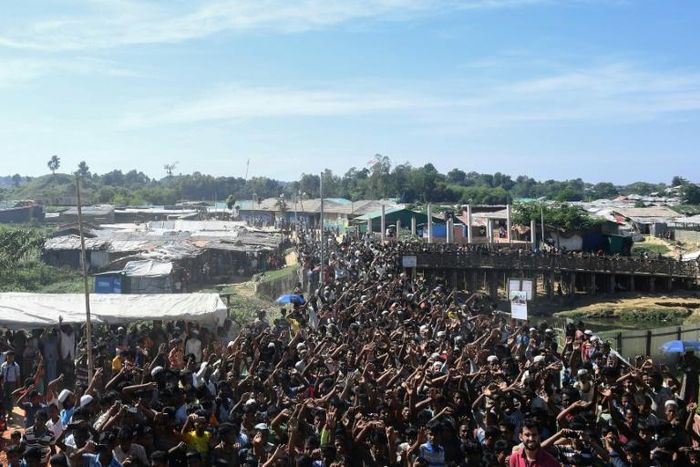 Some 750,000 Rohingya Muslims were forced out of Myanmar in a brutal crackdown in 2017