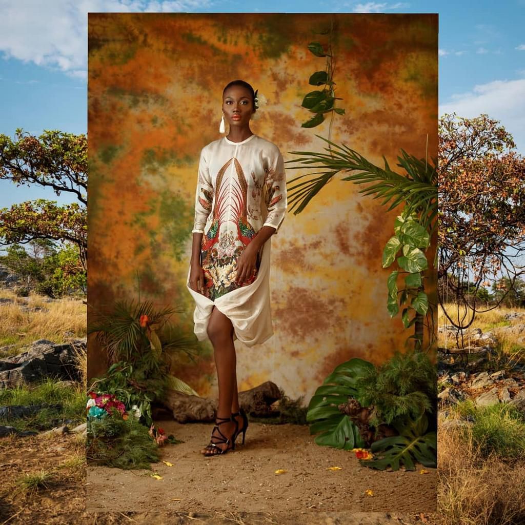 Ejiro Amos Tafiri's new 'Birds of Paradise' collection is where design and nature converge