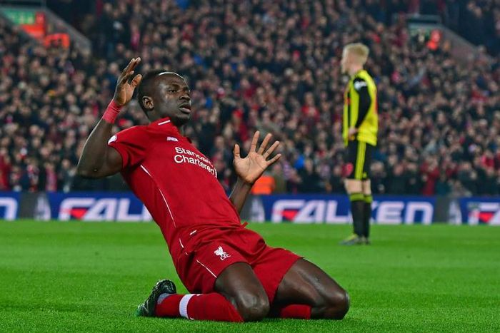 Sadio Mane scored twice, including a spectacular backheel as Liverpool thrashed Watford 5-0