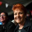 One Nation Party's Pauline Hanson is facing a barrage of outrage after she was filmed suggesting Australia's worst gun massacre was a conspiracy