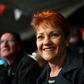 One Nation Party's Pauline Hanson is facing a barrage of outrage after she was filmed suggesting Australia's worst gun massacre was a conspiracy