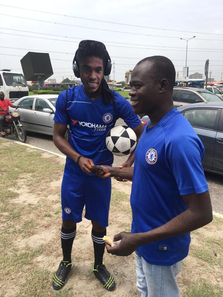 Breaking!!! Premier League superstars sighted on Lekki Phase 1