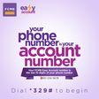 Something easy is here! Your phone number is your account number!