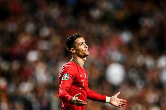 Cristiano Ronaldo has scored 85 goals in 155 appearances for Portugal