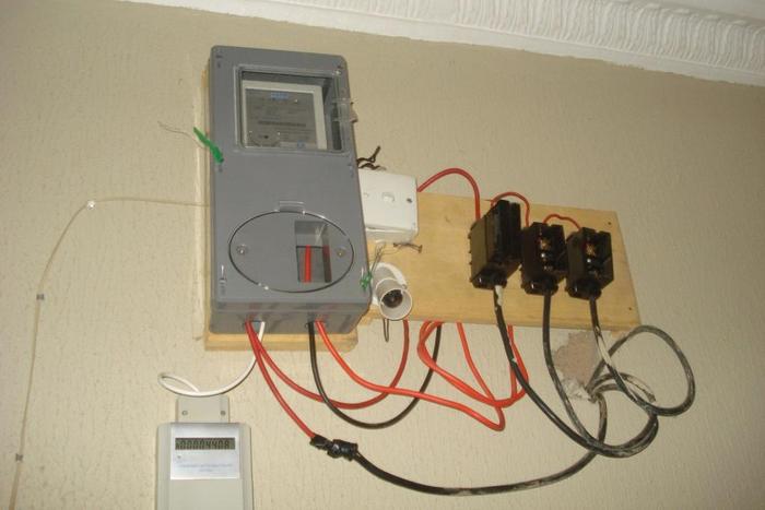 A sample of Prepaid meter