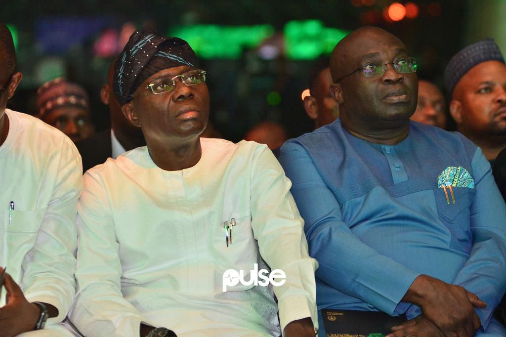 Babajide Sanwo-Olu and Akinwunmi Ambode (Pulse)