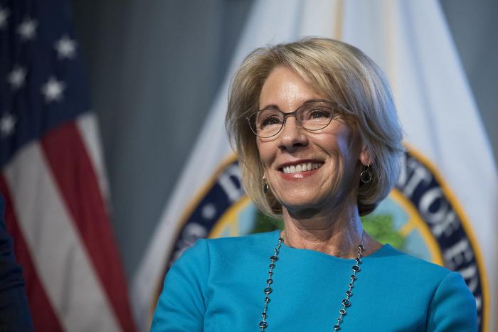 DeVos Backs $5 Billion in Tax Credits for School Choice